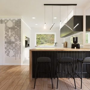 Lampa  Black and  White